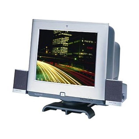 HP MX703 - Pavilion - 17" CRT Display User manual
