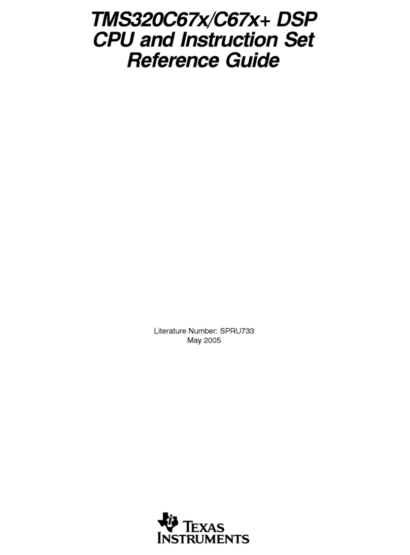 Texas Instruments TMS320C67X+ DSP reference guide