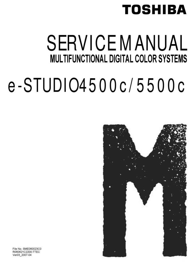 Toshiba e-STUDIO4500c User manual
