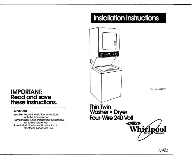 Whirlpool 3397512 User manual