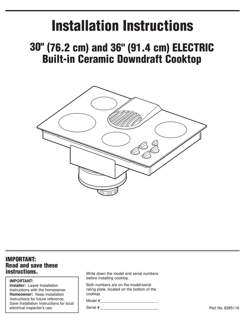 Whirlpool 8285116 User manual