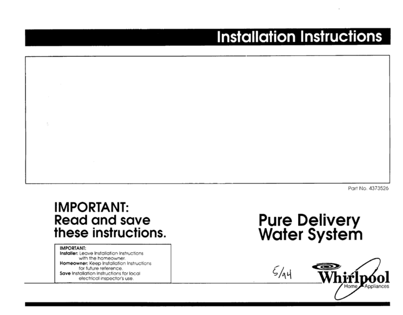 Whirlpool 4373526 User manual