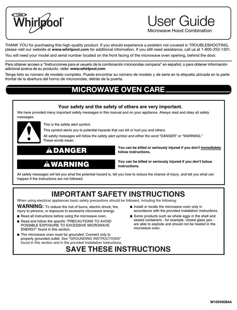 Whirlpool W10545084A user guide