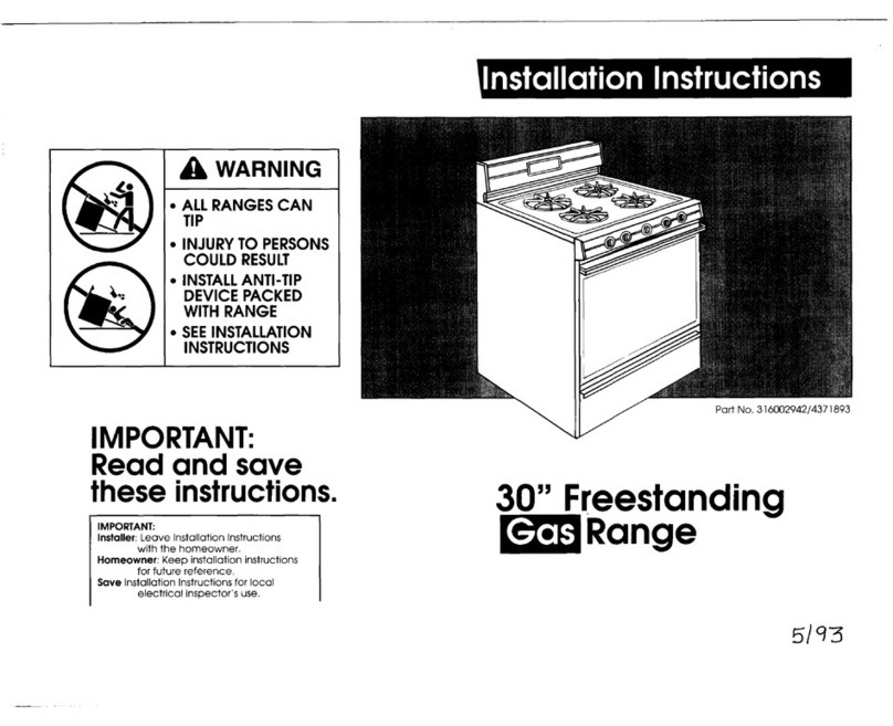 Whirlpool 316002942 installation instructions