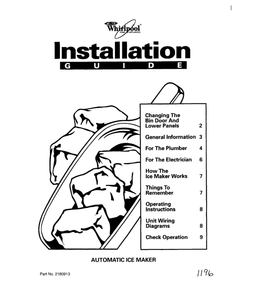 Whirlpool 2180913 User manual