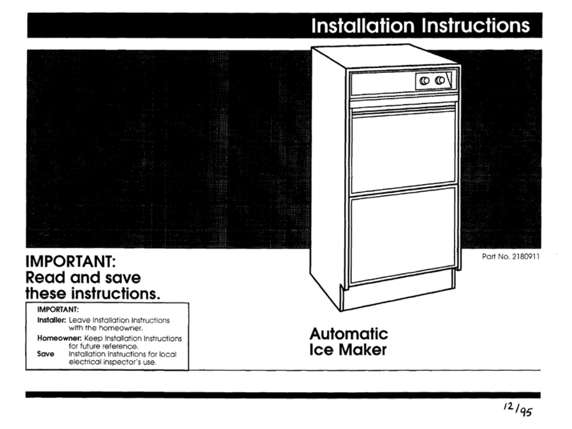 Whirlpool 2180911 installation instructions