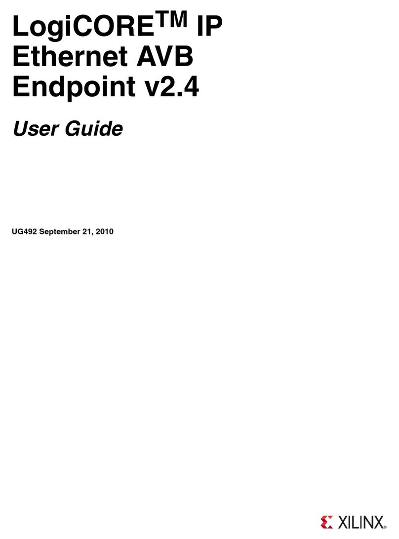 Xilinx LogiCORE Endpoint v2.4 User manual