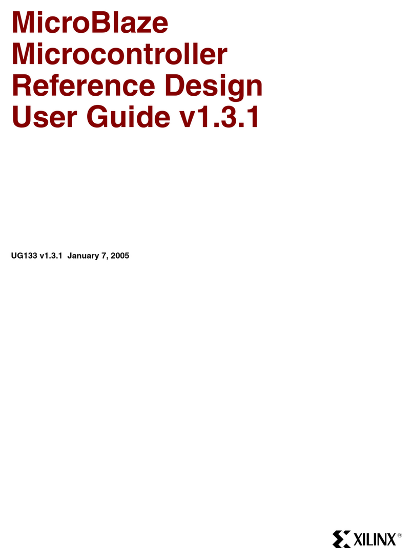 Xilinx MicroBlaze User manual