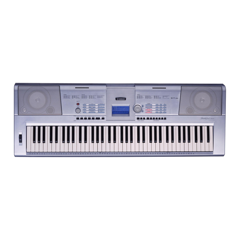 Yamaha PortableGrand DGX-205 owner's manual