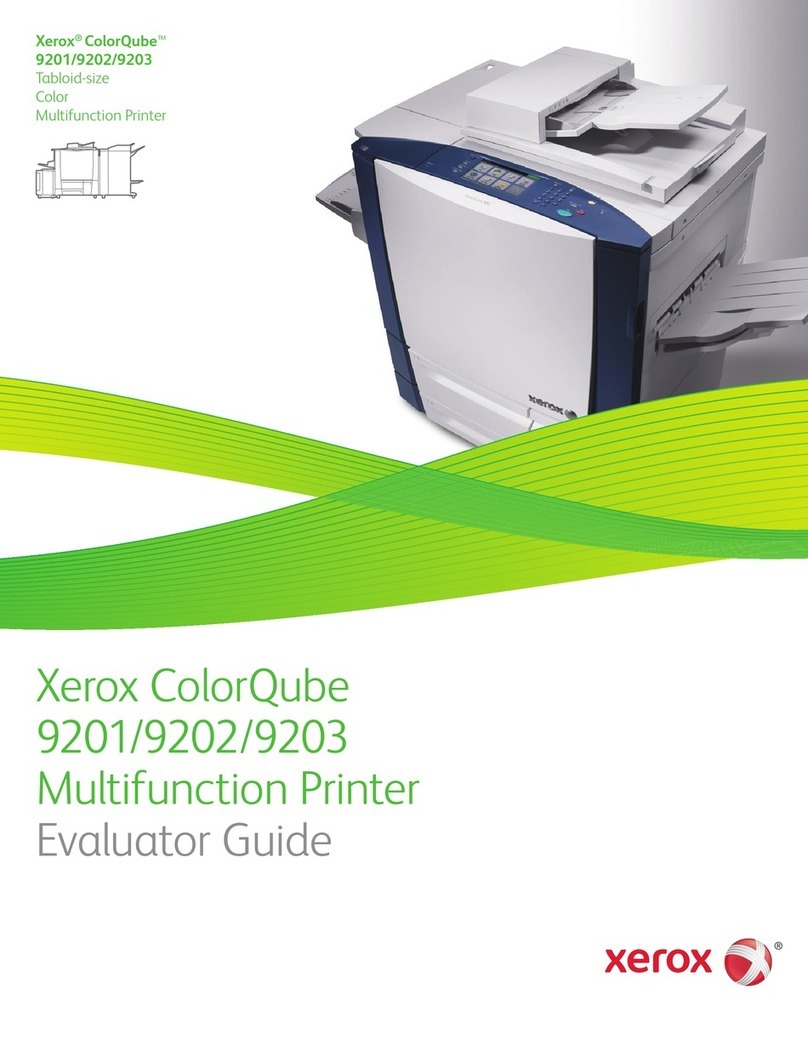 Xerox Color Qube 9201 User manual