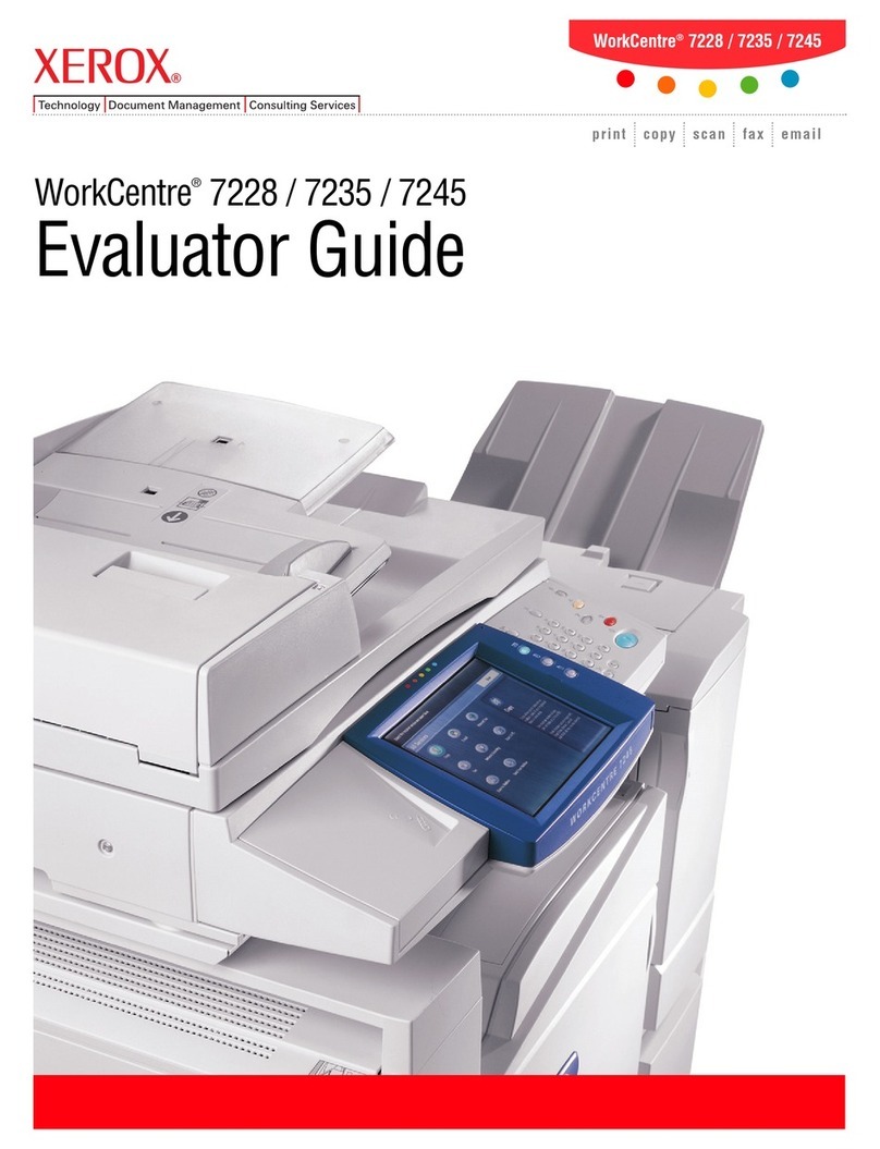 Xerox WorkCentre 7245 Evaluator guide
