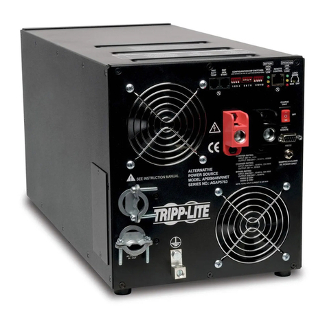 Tripp Lite PowerVerter APSX6048VRNET Configuration guide