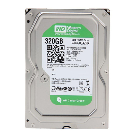 Western Digital Caviar Green WD5000AADS Operation manual