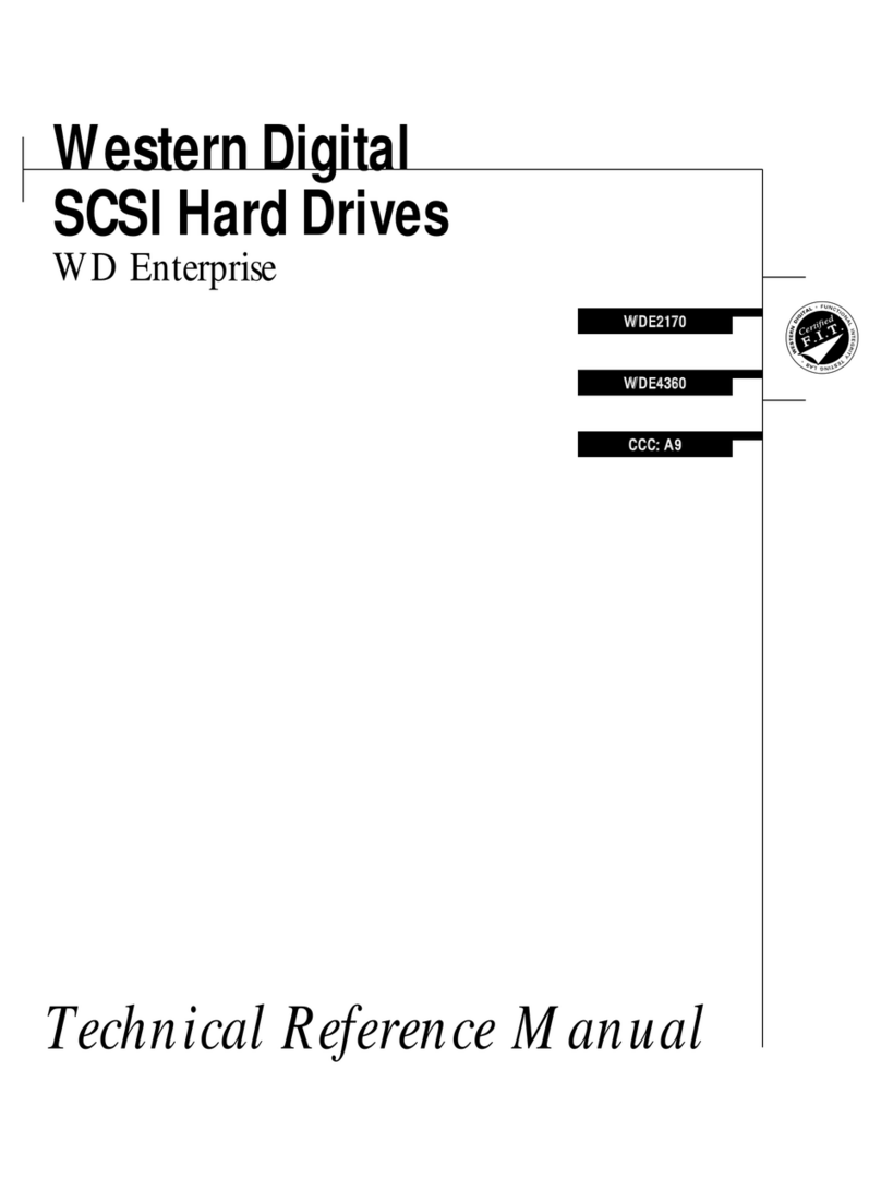 Western Digital WDE4360 Product manual
