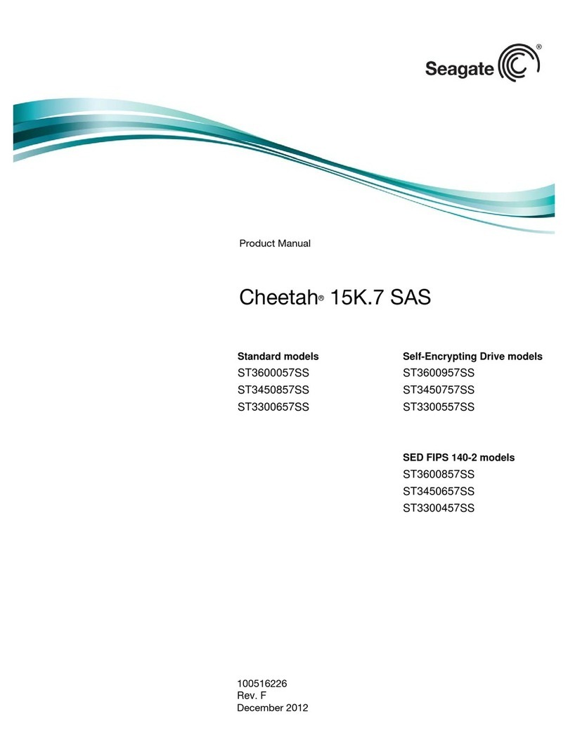 Seagate Cheetah ST3450657SS product manual
