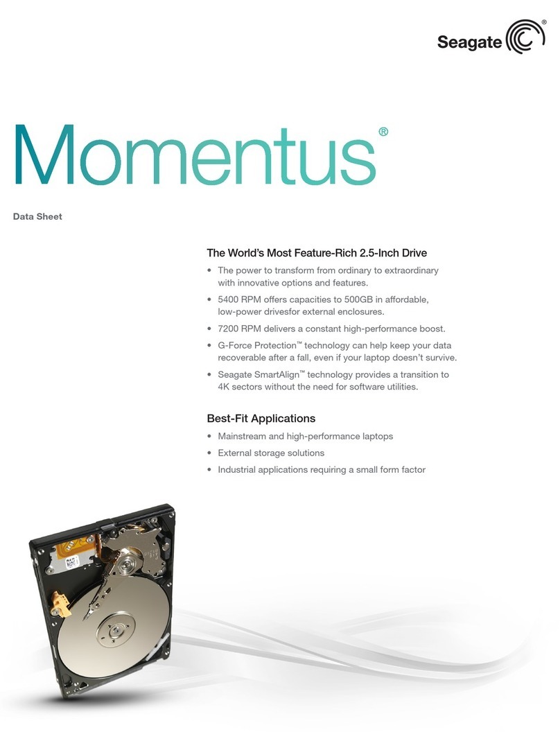 Seagate MOMENTUS ST9500325AS datasheet