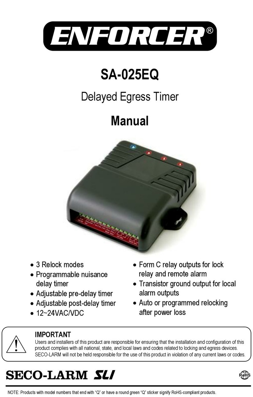 ENFORCER ENFORCER SA-025EQ manual&nbsp;