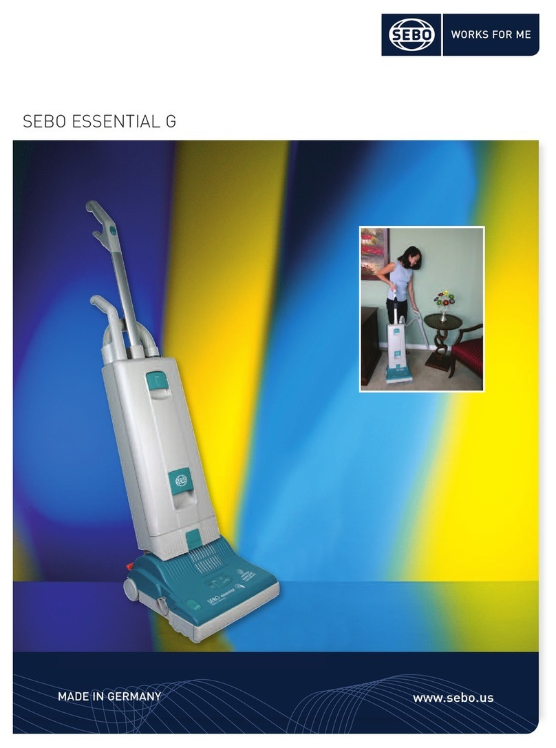 Sebo ESSENTIAL G overview