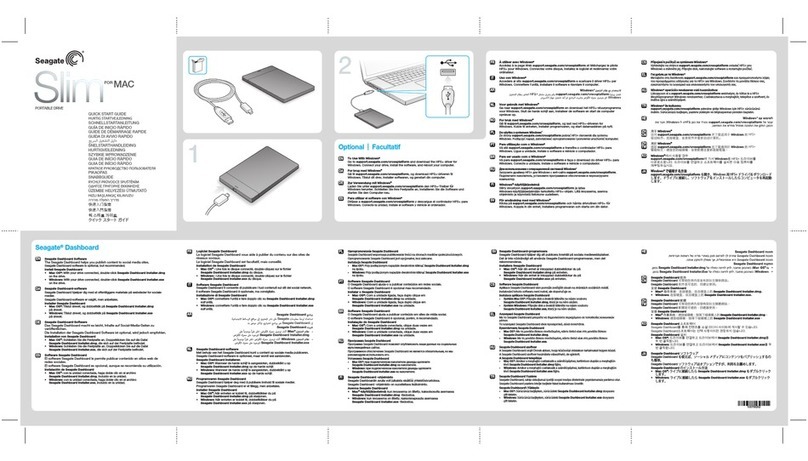 Seagate Slim STCF500400 User manual