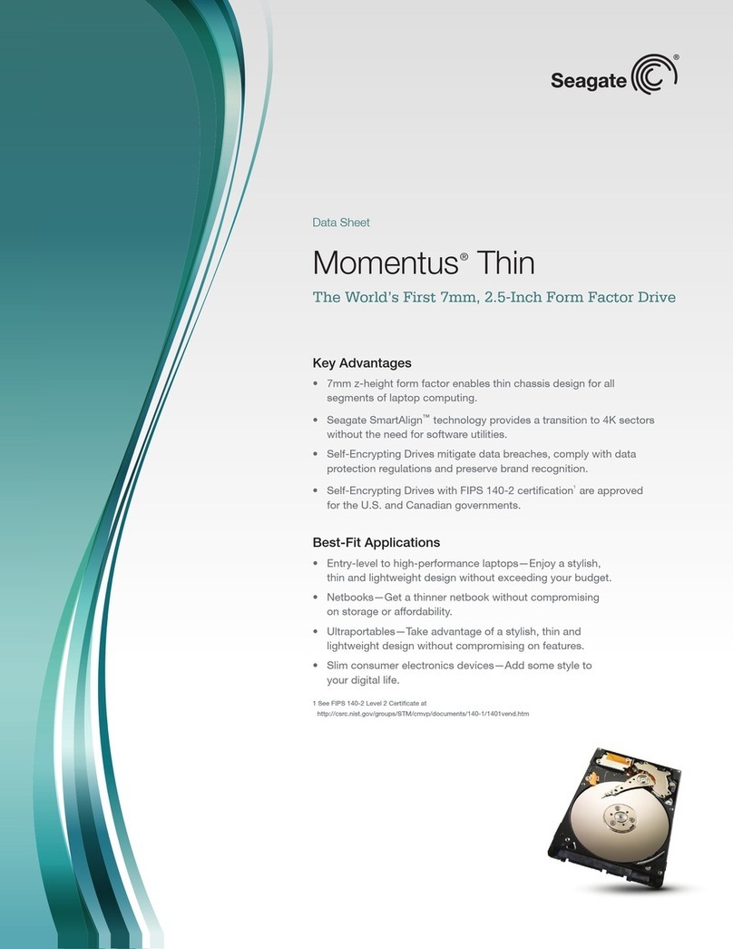 Seagate Momentus ST160LT003 - 9YG141 datasheet
