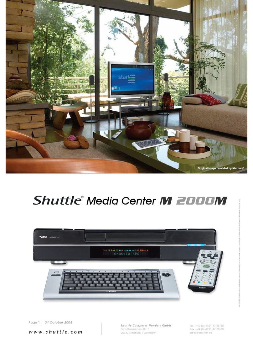Shuttle M 2000M overview