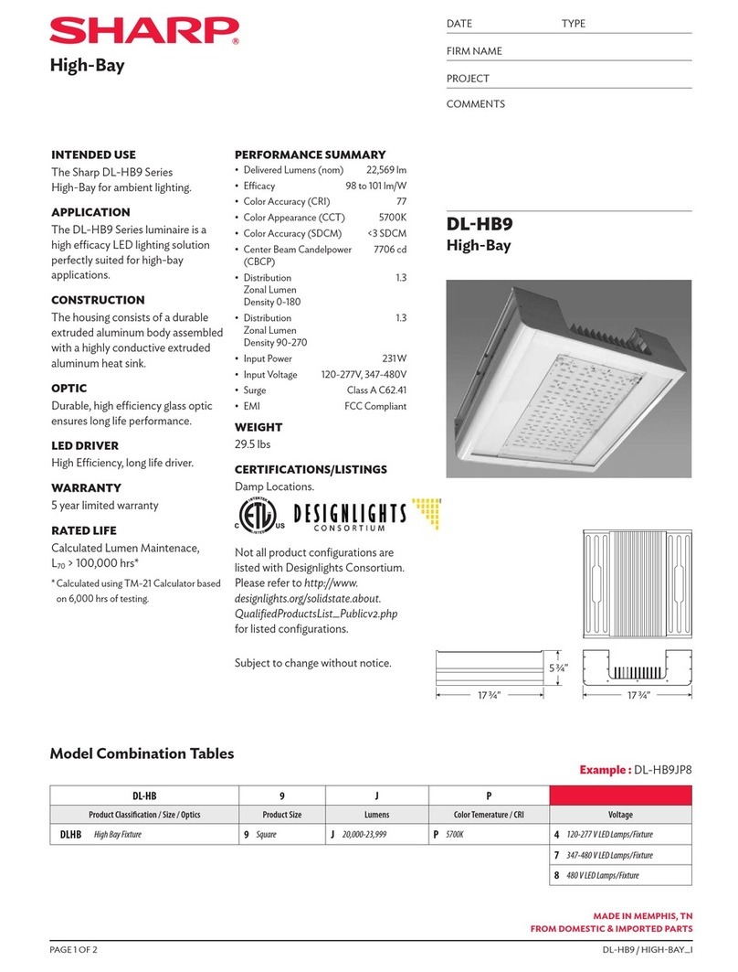 Sharp DL-HB9 Specifications