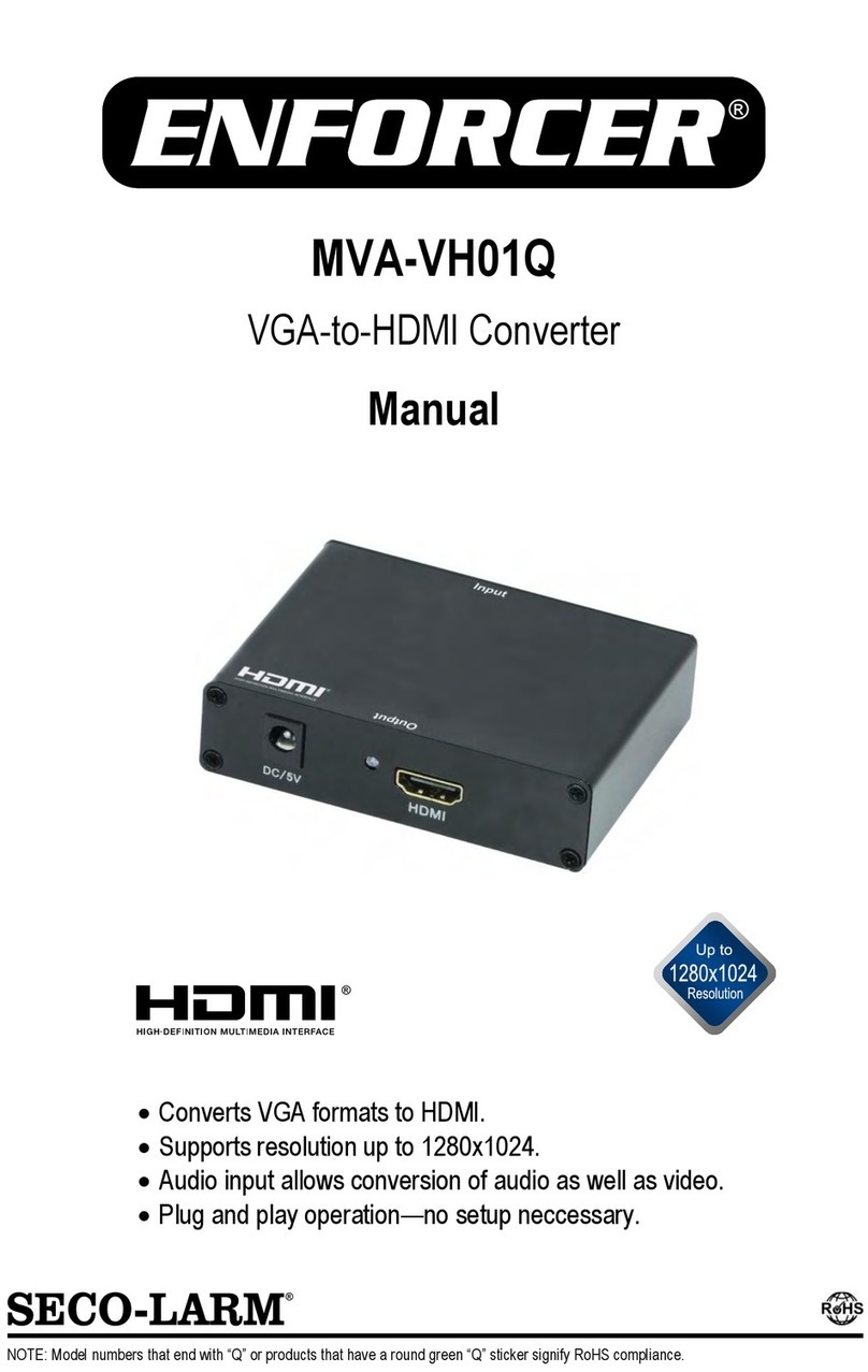 ENFORCER ENFORCER MVA-VH01Q manual&nbsp;