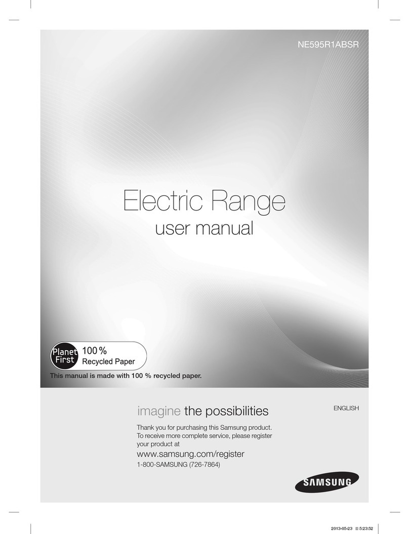 Samsung NE595R1ABSR User manual
