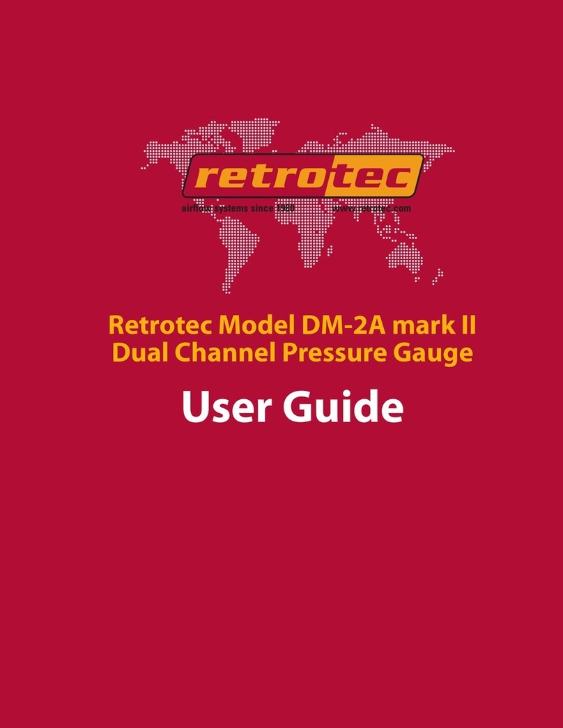 Retrotec DM-2A mark II User manual