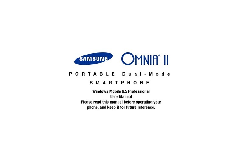 Samsung Omnia II User manual