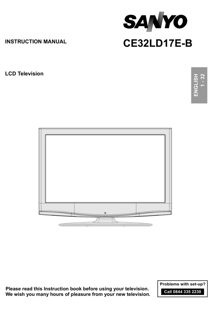 Sanyo CE32LD17E-B User manual