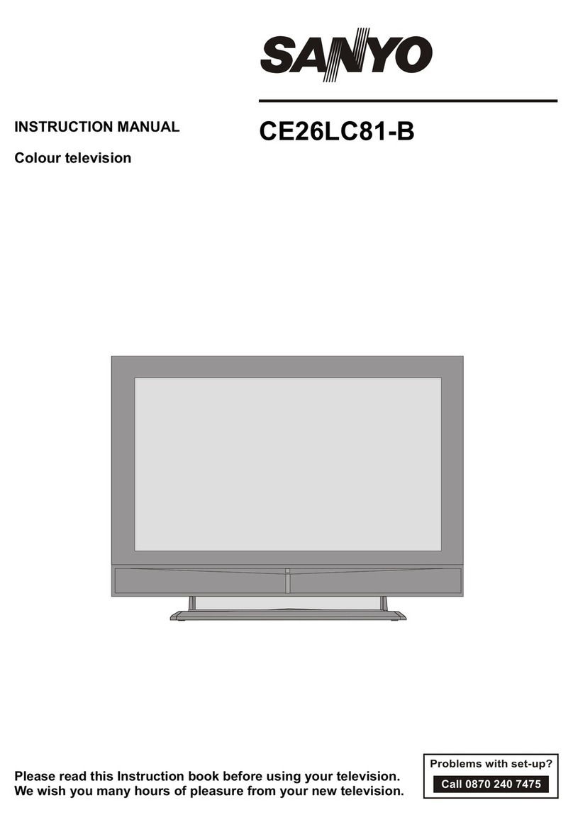 Sanyo CE26LC81-B User manual