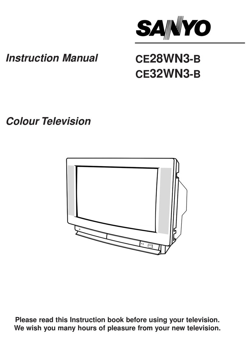 Sanyo CE28WN3-B User manual