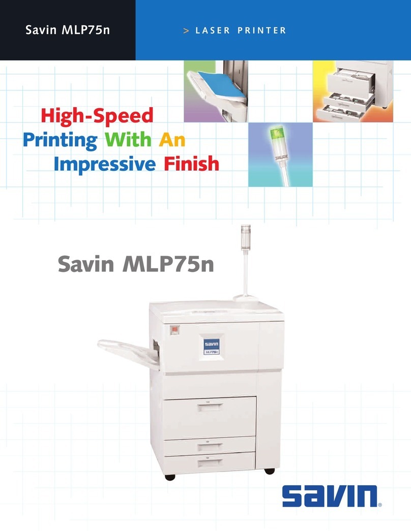 Savin MLP75N overview