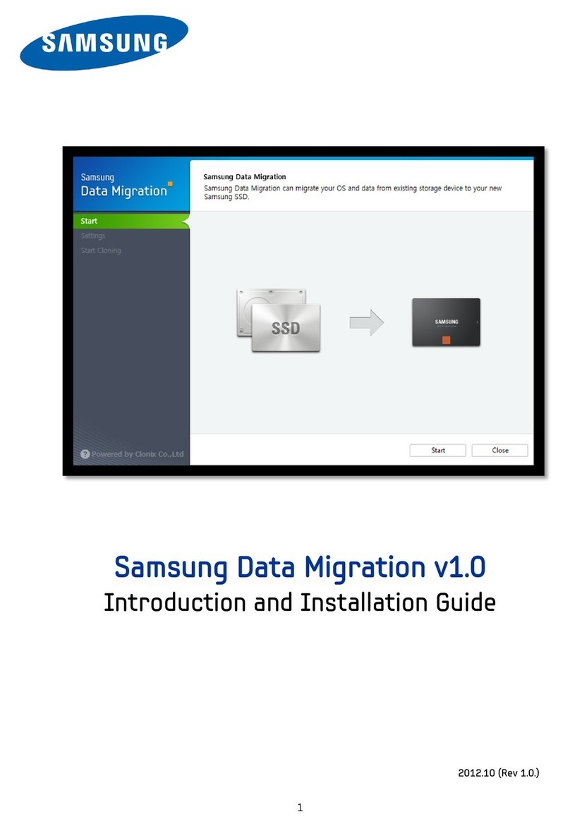 Samsung Data Migration 1.0 Reference manual