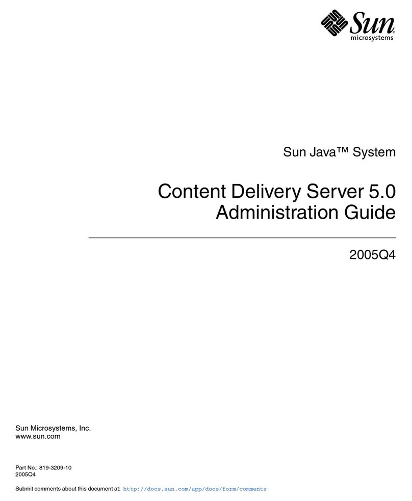 Sun Microsystems Sun Java Content Delivery Server 5.0 Administration guide