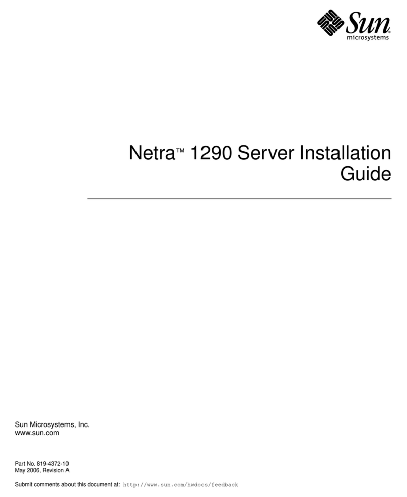 Sun Microsystems Netra 1290 User manual