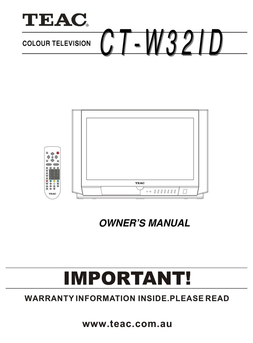 Teac CT-W32ID owner's manual