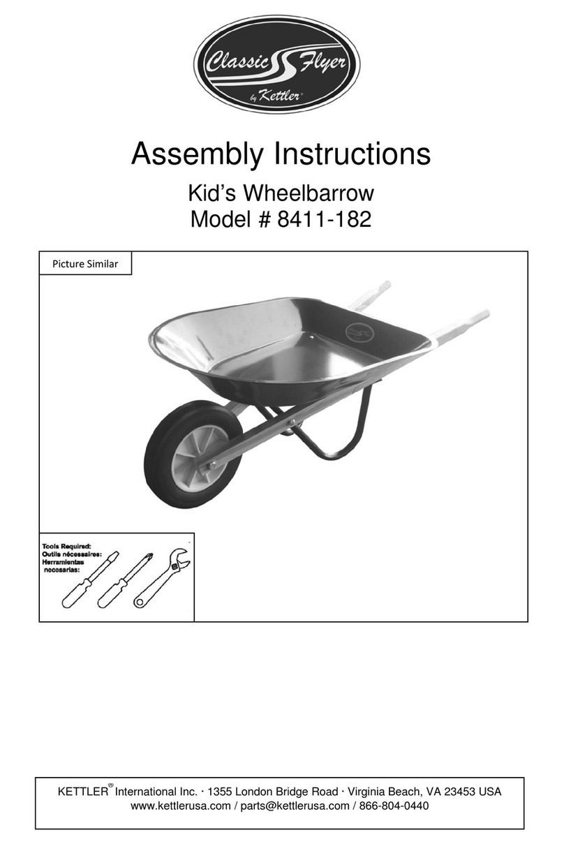 Flyer 8411-182 Assembly instructions
