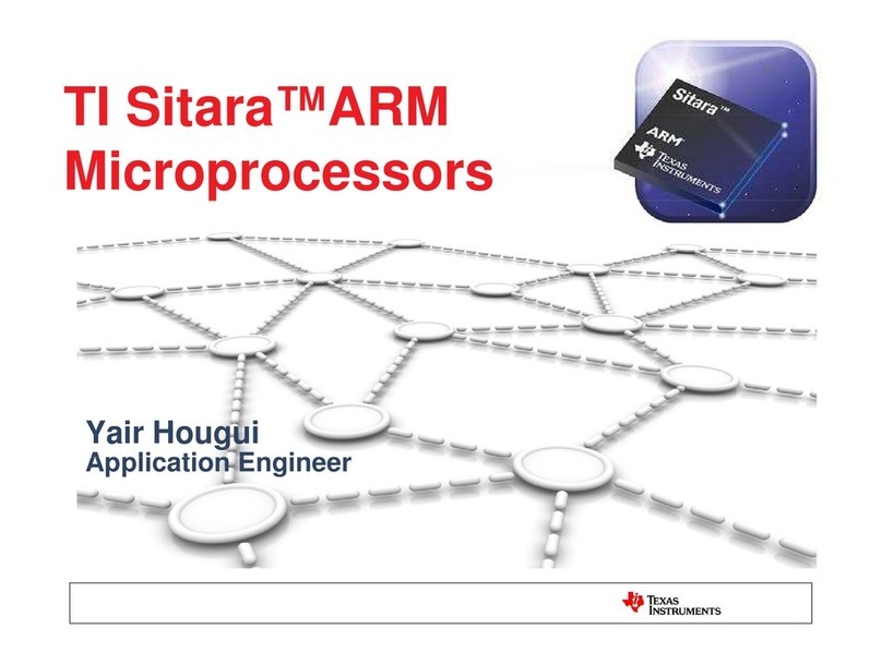 Texas Instruments TI SITARA ARM user manual
