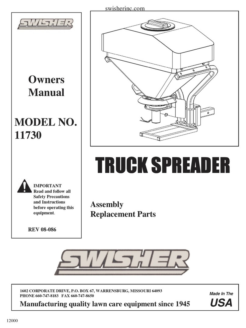 Swisher 11730 owner's manual