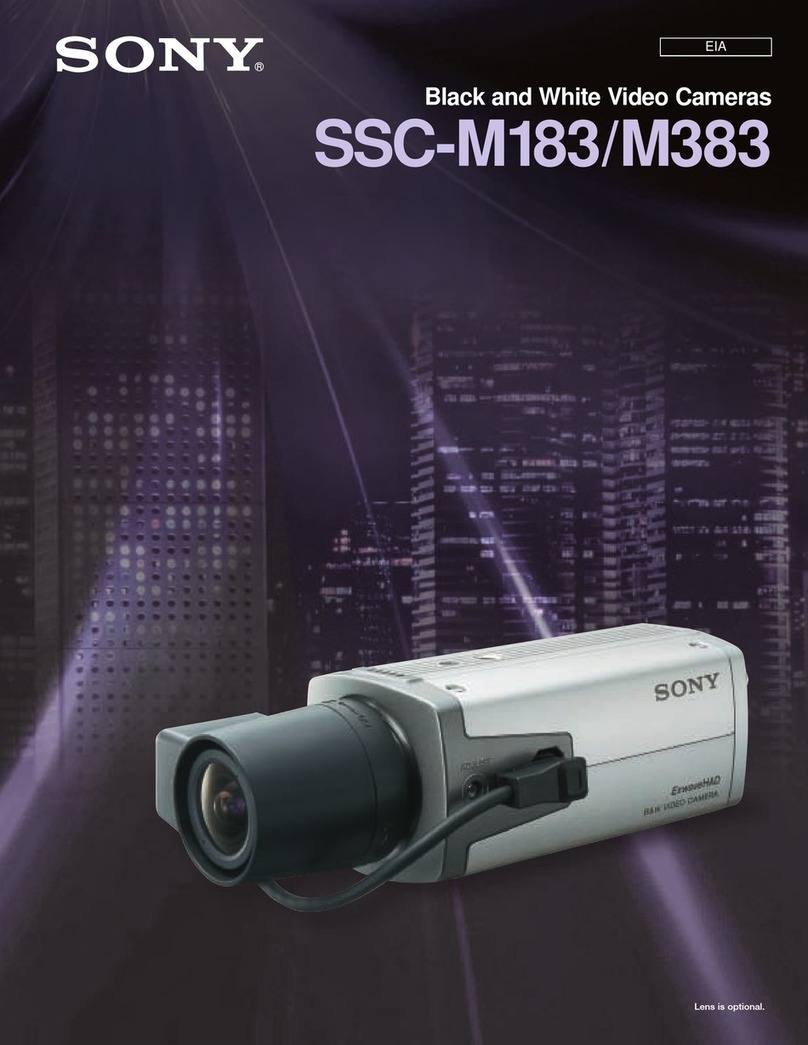 Sony SSC-M183 - CCTV Camera User manual