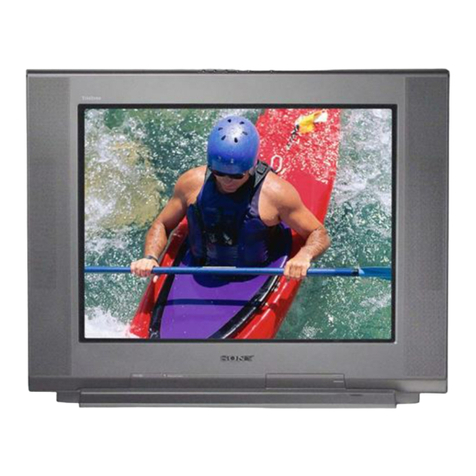 Sony Wega Trinitron KV-27FS13 User manual