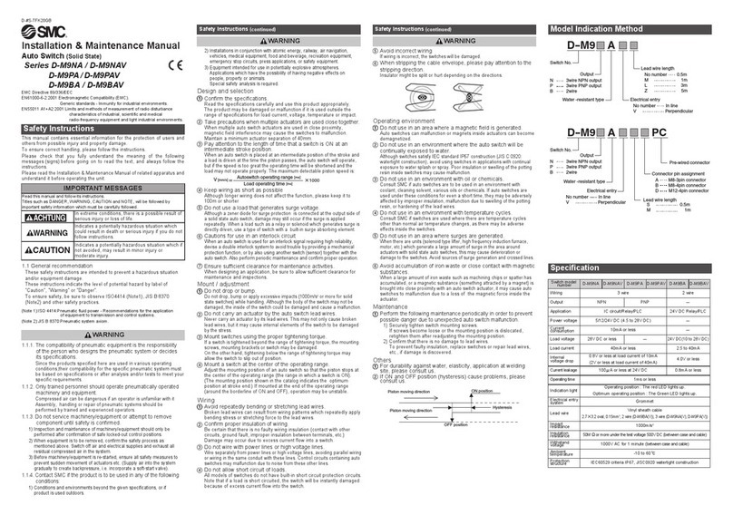 SMC Networks D-M9NAV Instruction Manual