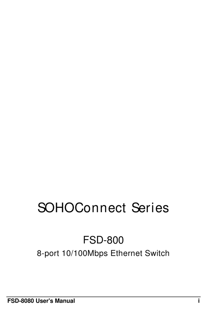 Soho FSD-800 user manual