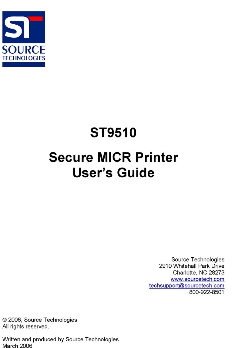 Source Technologies ST9510 User manual