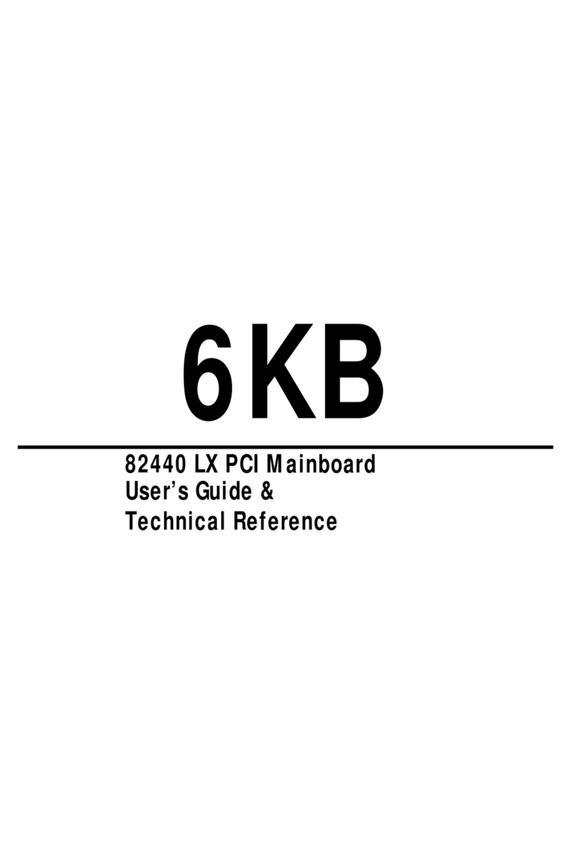 SOYO 6KB 82440 LX User's guide & technical reference