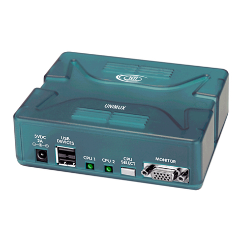 Network Technologies UNIMUX-USBV-2 Operation manual