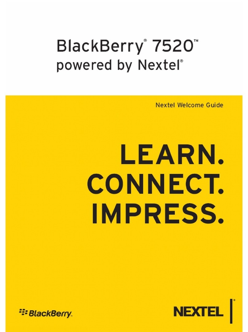 Blackbe;rry 7520 Operating and safety instructions