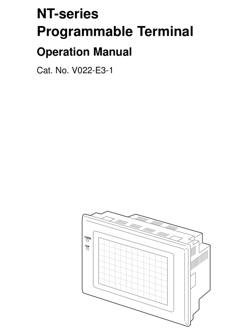 Omron NT-series User manual